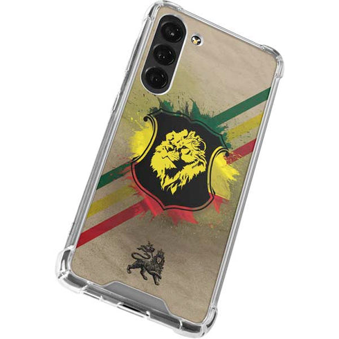 Lion of Judah Shield Galaxy S24 FE Clear Case
